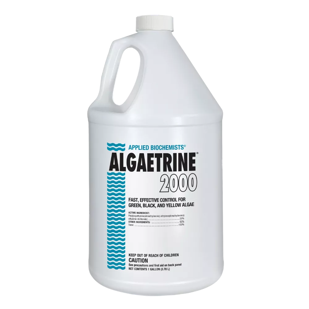 Applied Biochemists Algaetrine 2000 1 gallon polyquat algaecide jug