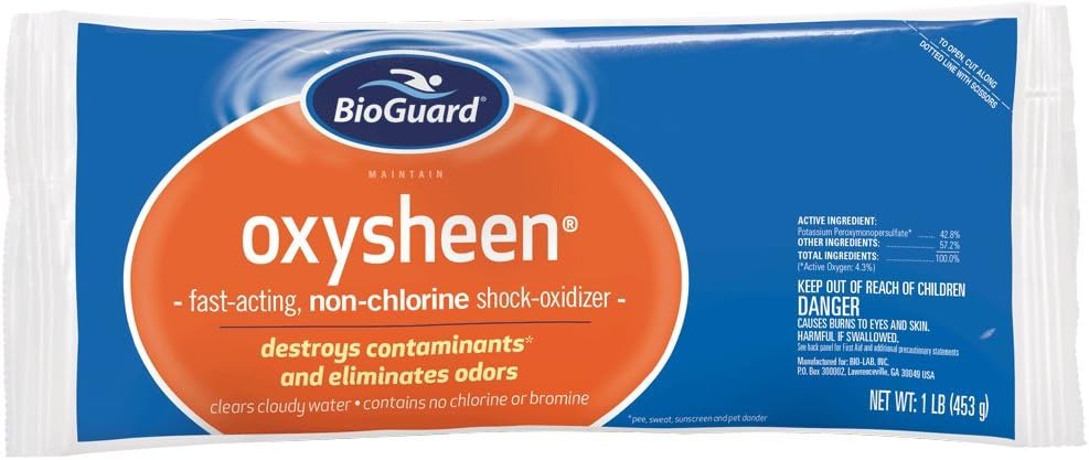 BioGuard Oxysheen Non-Chlorine Pool Shock - 1 lb
