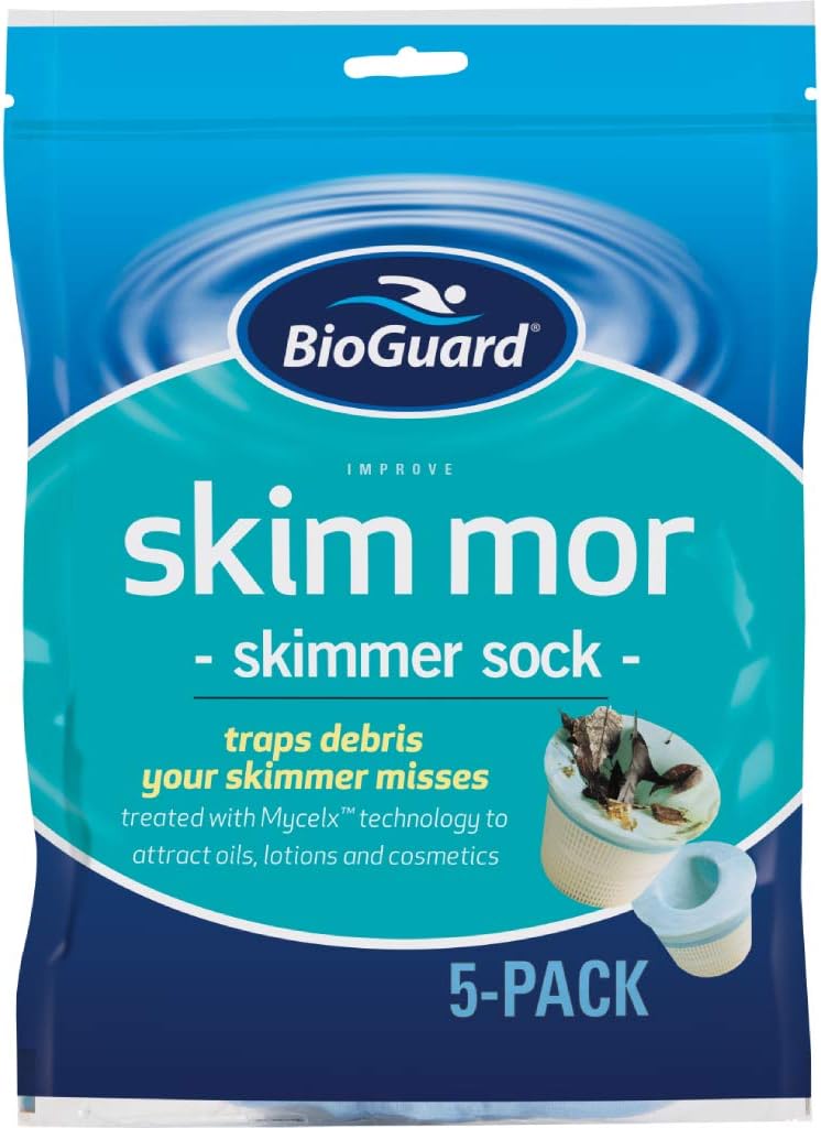 BioGuard Skim Mor Skimmer Socks - 5 Pack