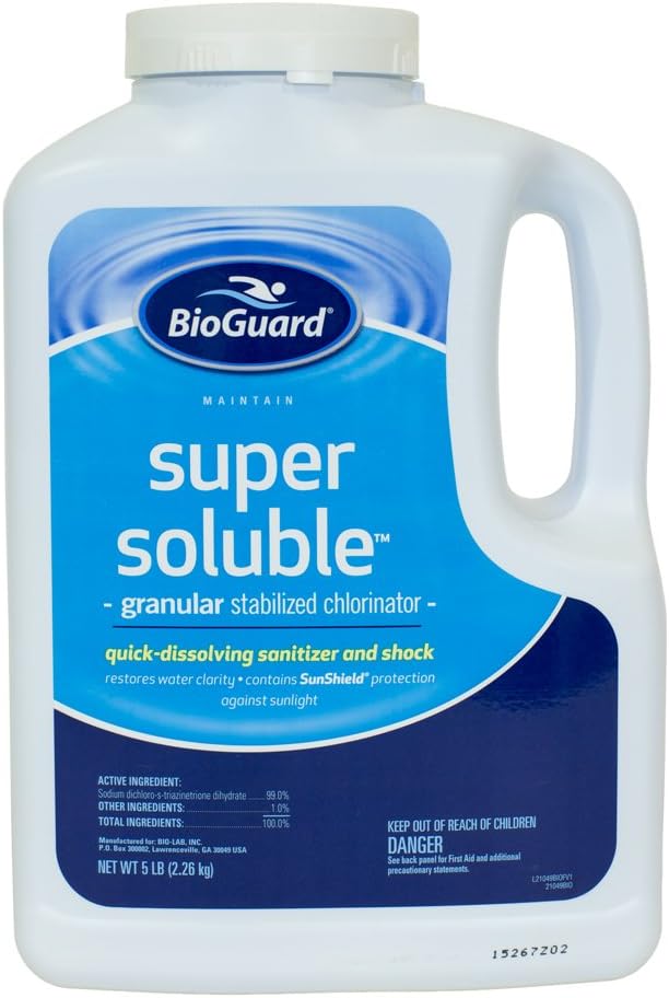 BioGuard Super Soluble™ Chlorinating Granules - 5lbs
