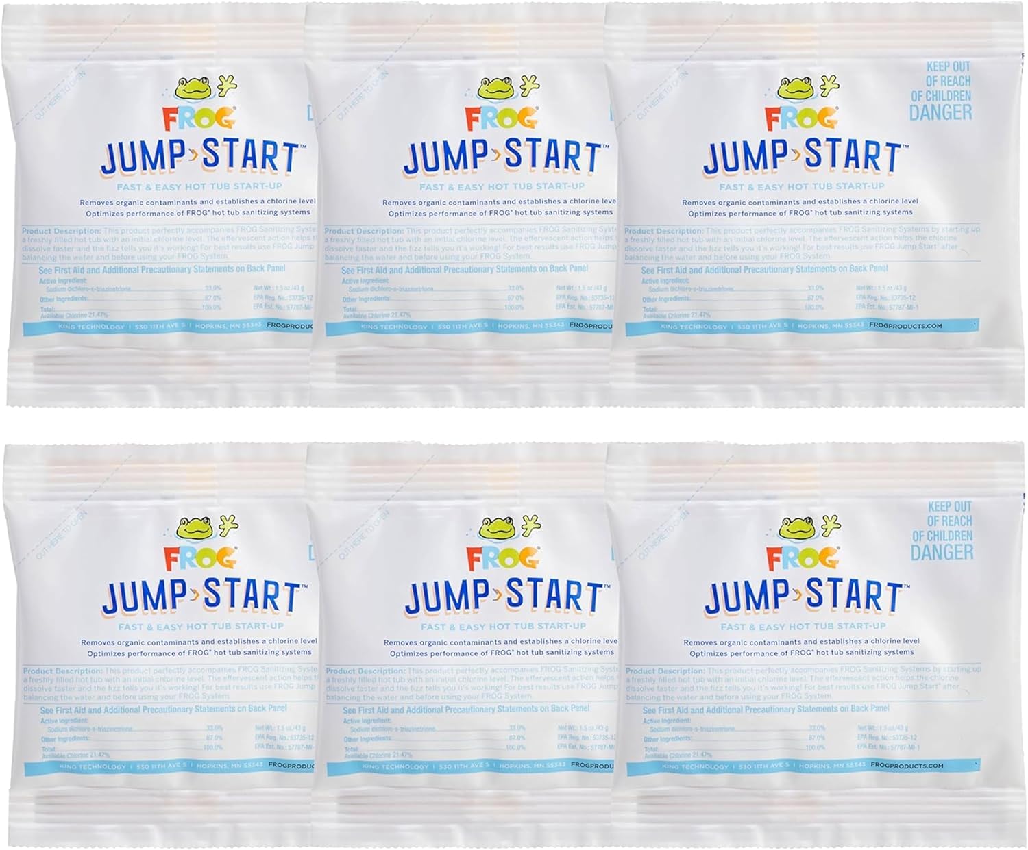 FROG Jump Start 6 Packs