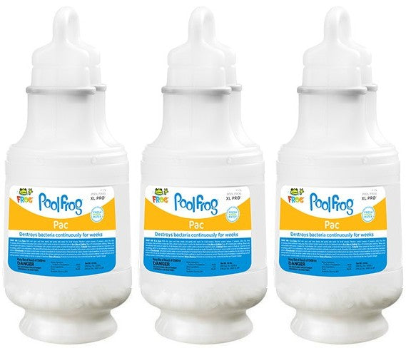 FROG Pac 540C Replacement Chlorine Cartridges for Pool FROG XL Pro Cycler - 3 Pack