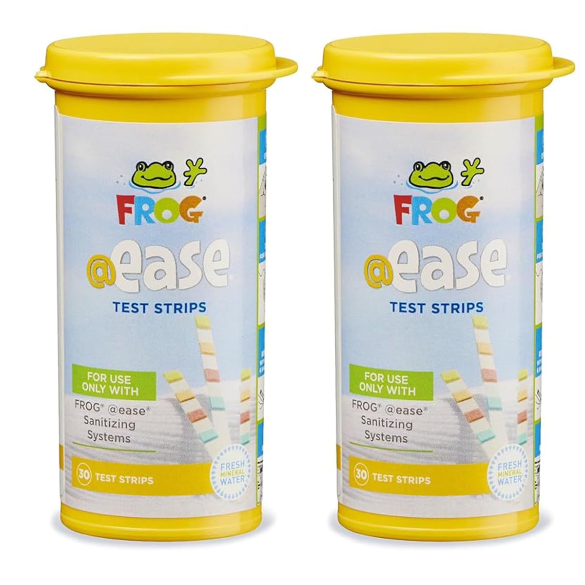 FROG® @ease® Test Strips for Hot Tubs & Swim Spas - 2-Pack (60 Count)