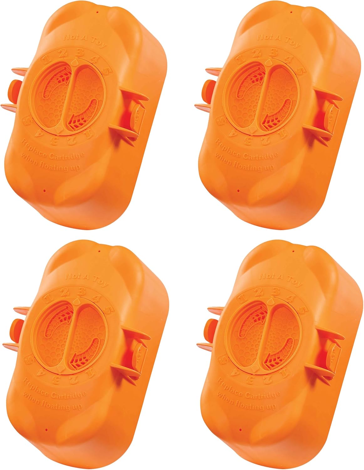 Flippin’ FROG XL Pool Sanitizer Replacement Chlorine Cartridge - 4 Pack