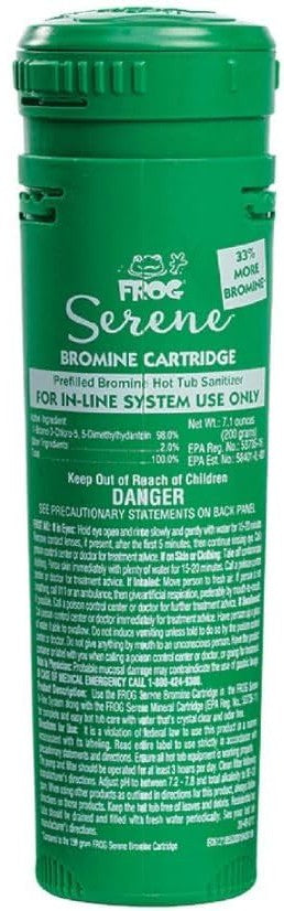 FROG Serene Bromine Cartridge - Replacement For Hot Tub Floating Sanitizing System