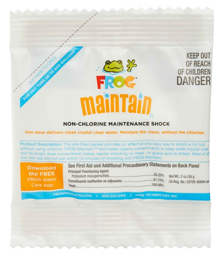 Frog Maintain Non-Chlorine Shock for Hot Tubs