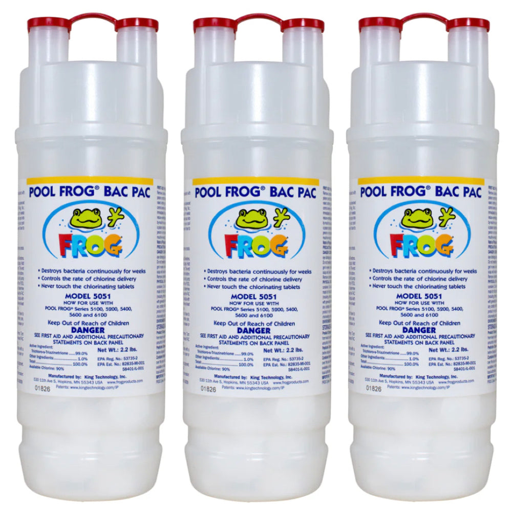 Pool FROG Bac Pac Cartridge - 3 pack