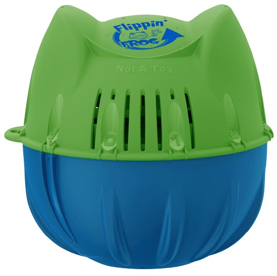 Flippin FROG Floating Sanitizer System plus 4 Chlorine Cartridge Refills - 4 Month Supply