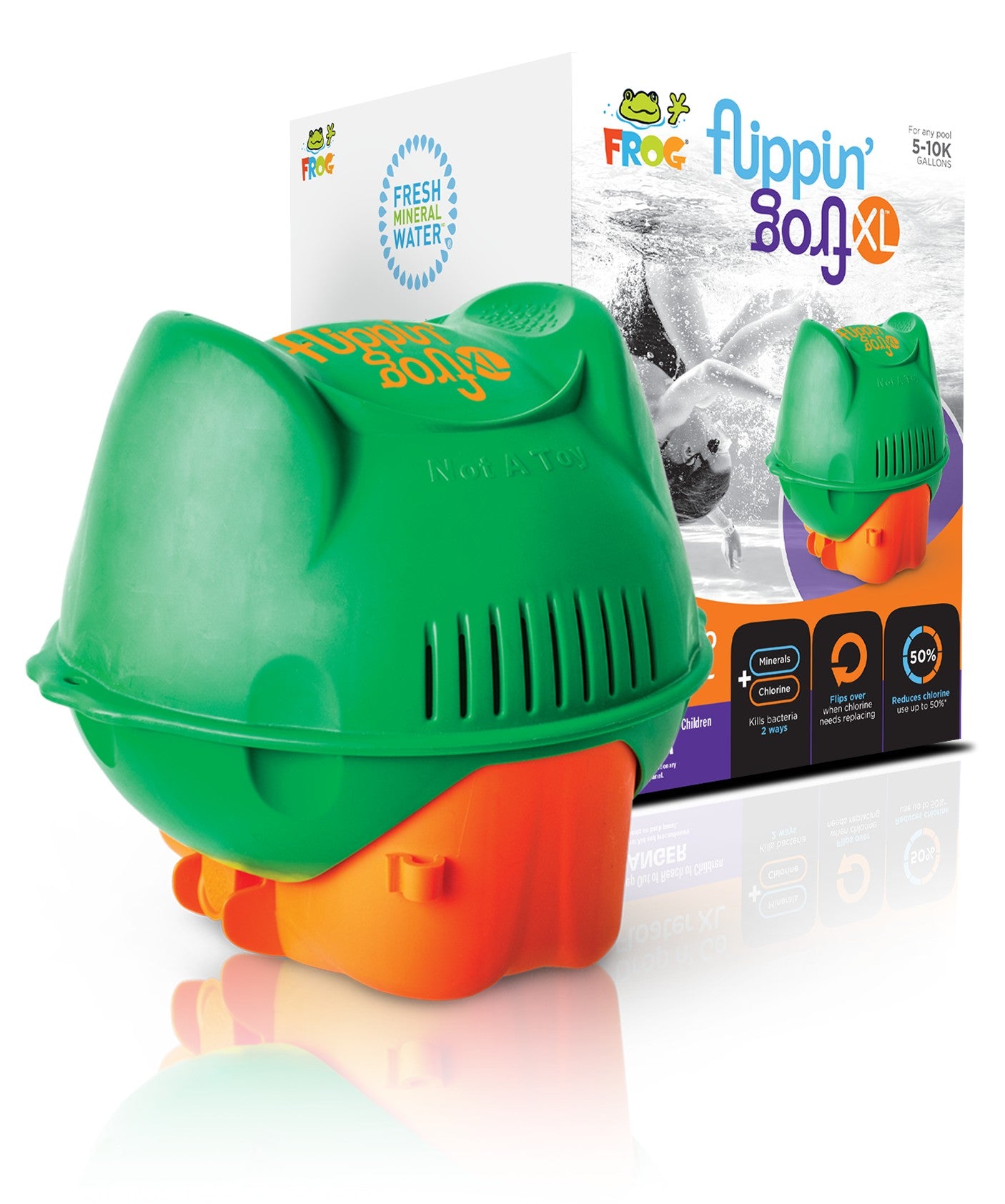 Flippin Frog XL Floating Pool Sanitizing System