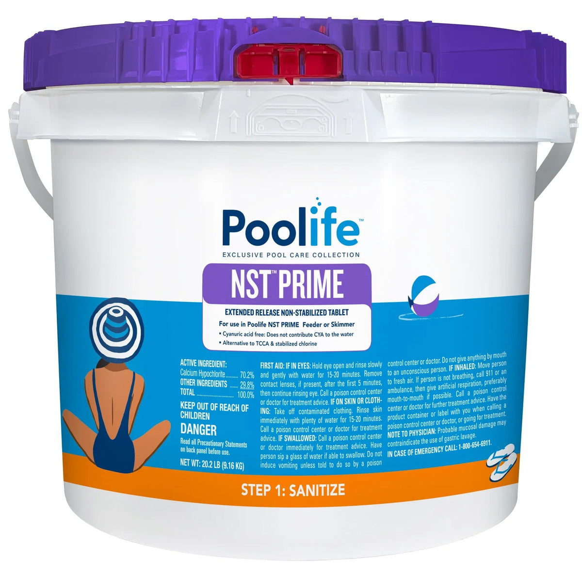 Poolife™ NST™ Prime Cal Hypo Tablets - 20.2 lb