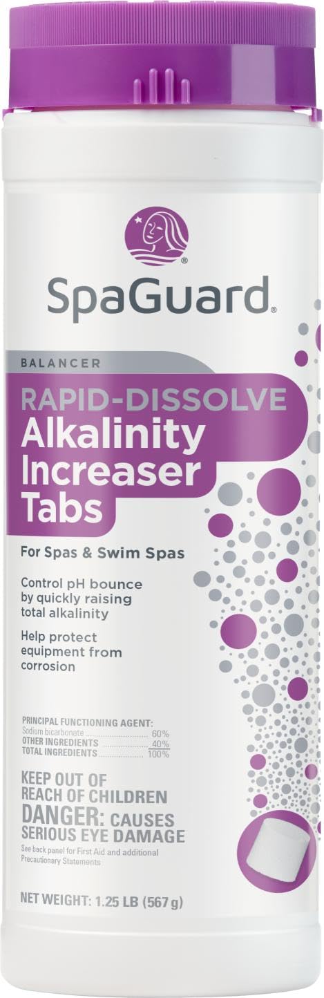 SpaGuard Rapid-Dissolve Alkalinity Increaser Tabs - 1.25 lbs