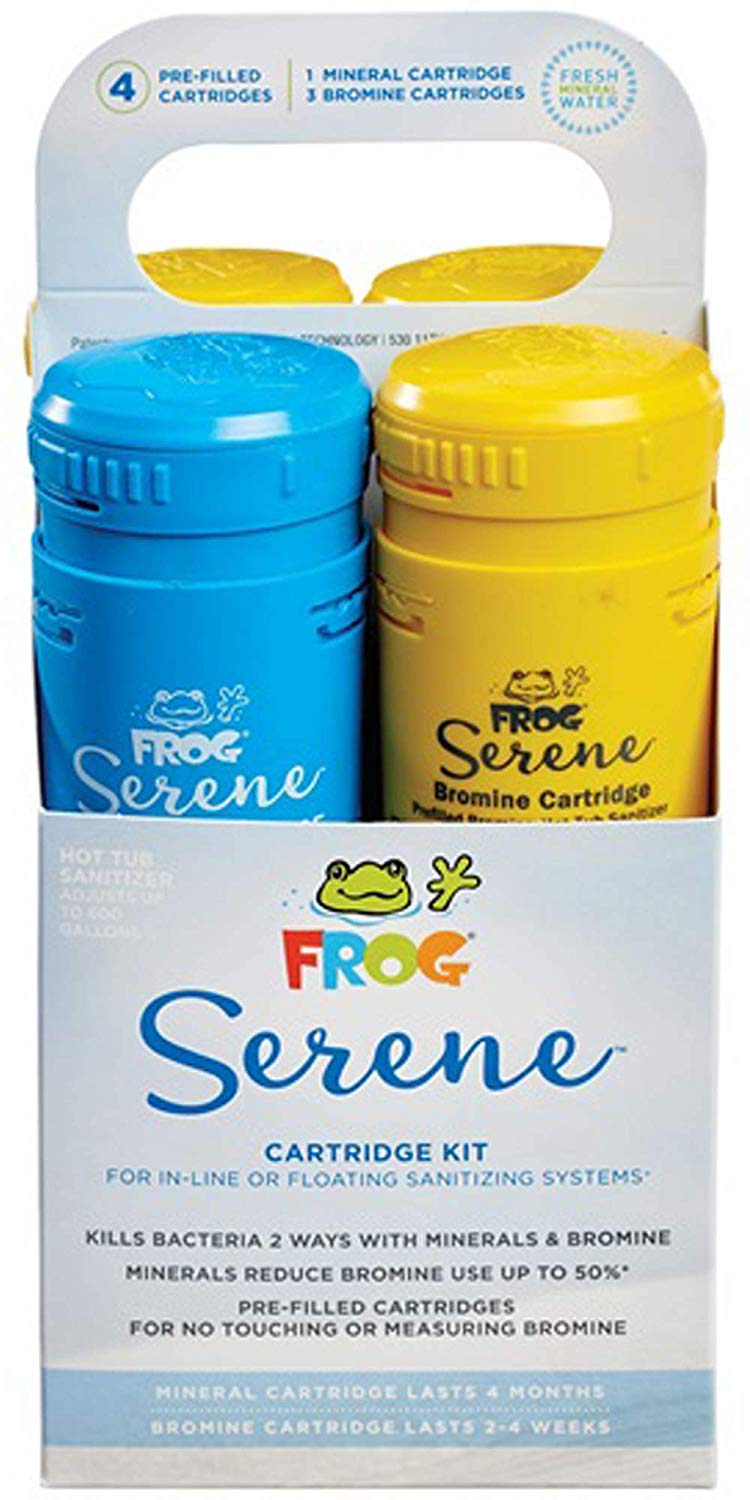 FROG Serene Cartridge Kit - Includes 1 Mineral Cartridge plus 3 Bromine Cartridges