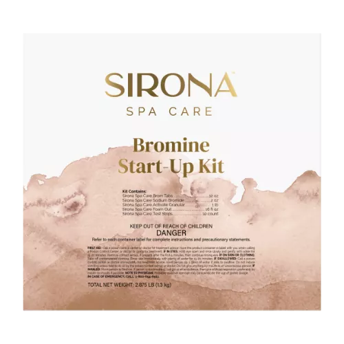 Sirona Spa Care Bromine Start Up Kit box for new hot tubs