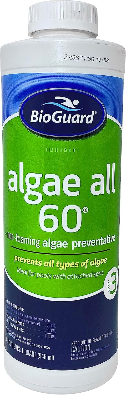 BioGuard Algae All 60 Algaecide - 1 Quart