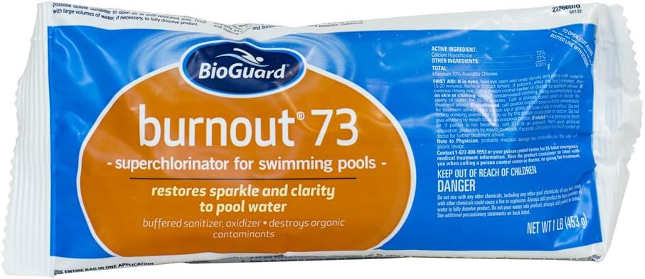 BioGuard Burnout 73 1 lb Pool Shock | 73% Cal Hypo