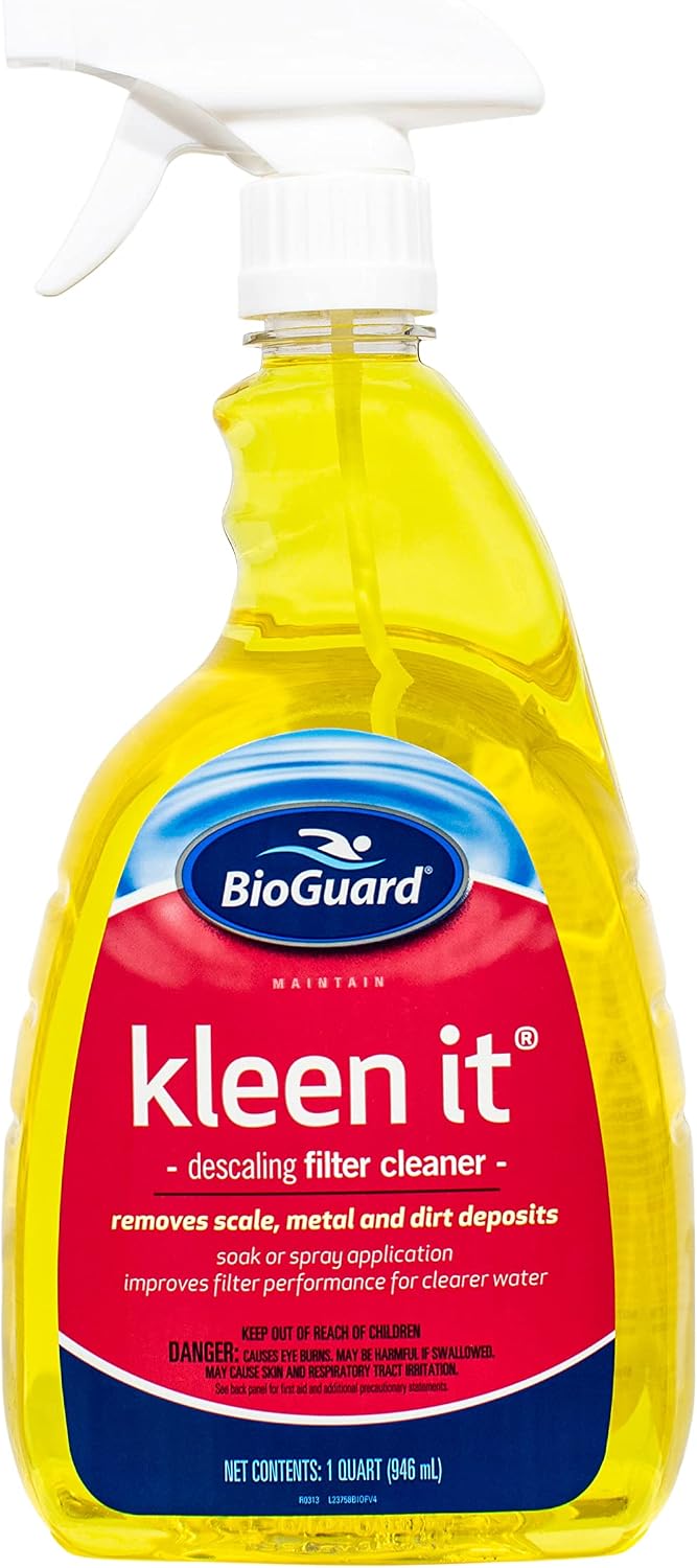 BioGuard Kleen It Filter Cleaner - 1 Quart