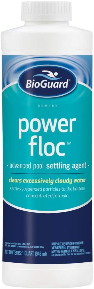 BioGuard PowerFloc Advanced Pool Settling Agent - 1 Quart