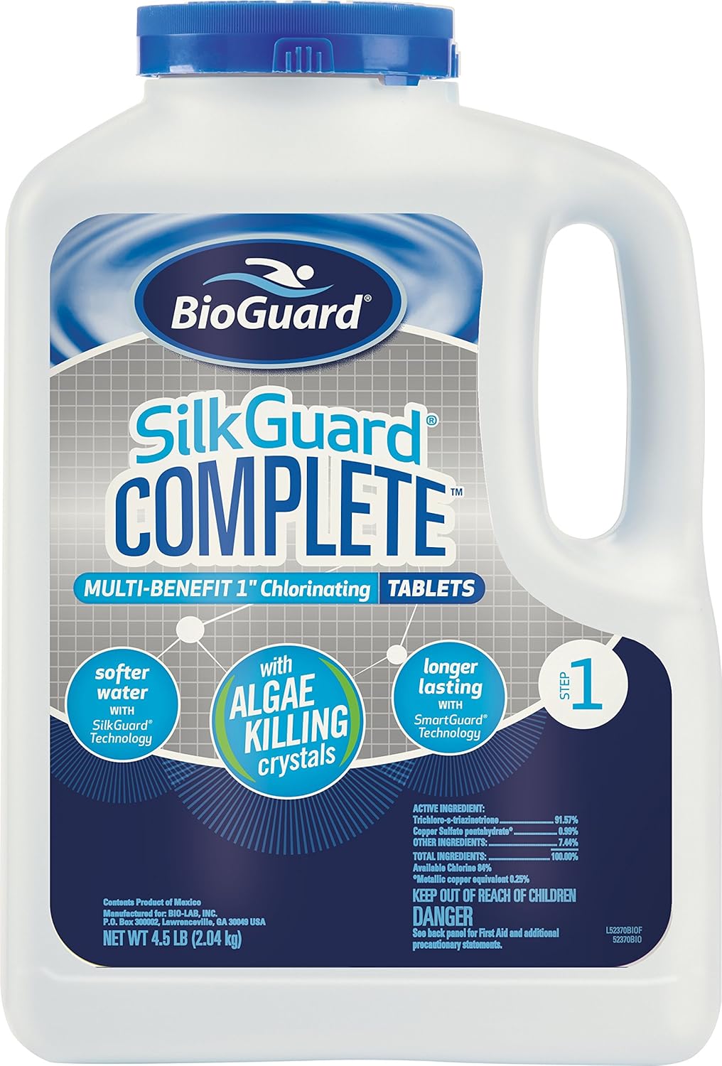 BioGuard SilkGuard Complete 1” Chlorinating Tablets - 4.5 lb