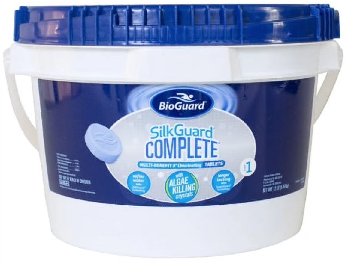 BioGuard SilkGuard Complete 3 Inch Chlorinating Tabs - 12 lb