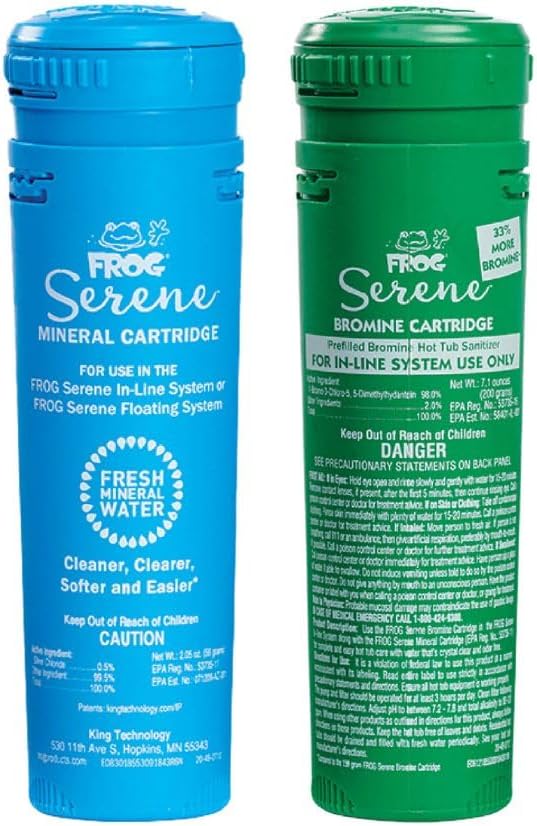 FROG Serene Inline Cartridge Refill - Mineral and 200g Bromine Cartridge