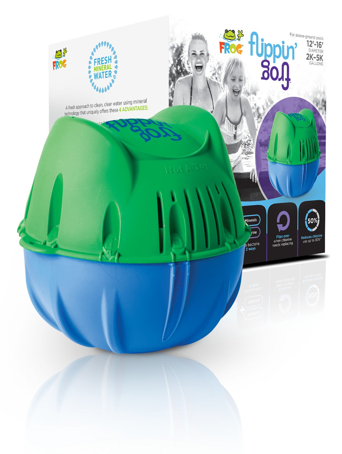 Flippin Frog Floating Pool Sanitizing System