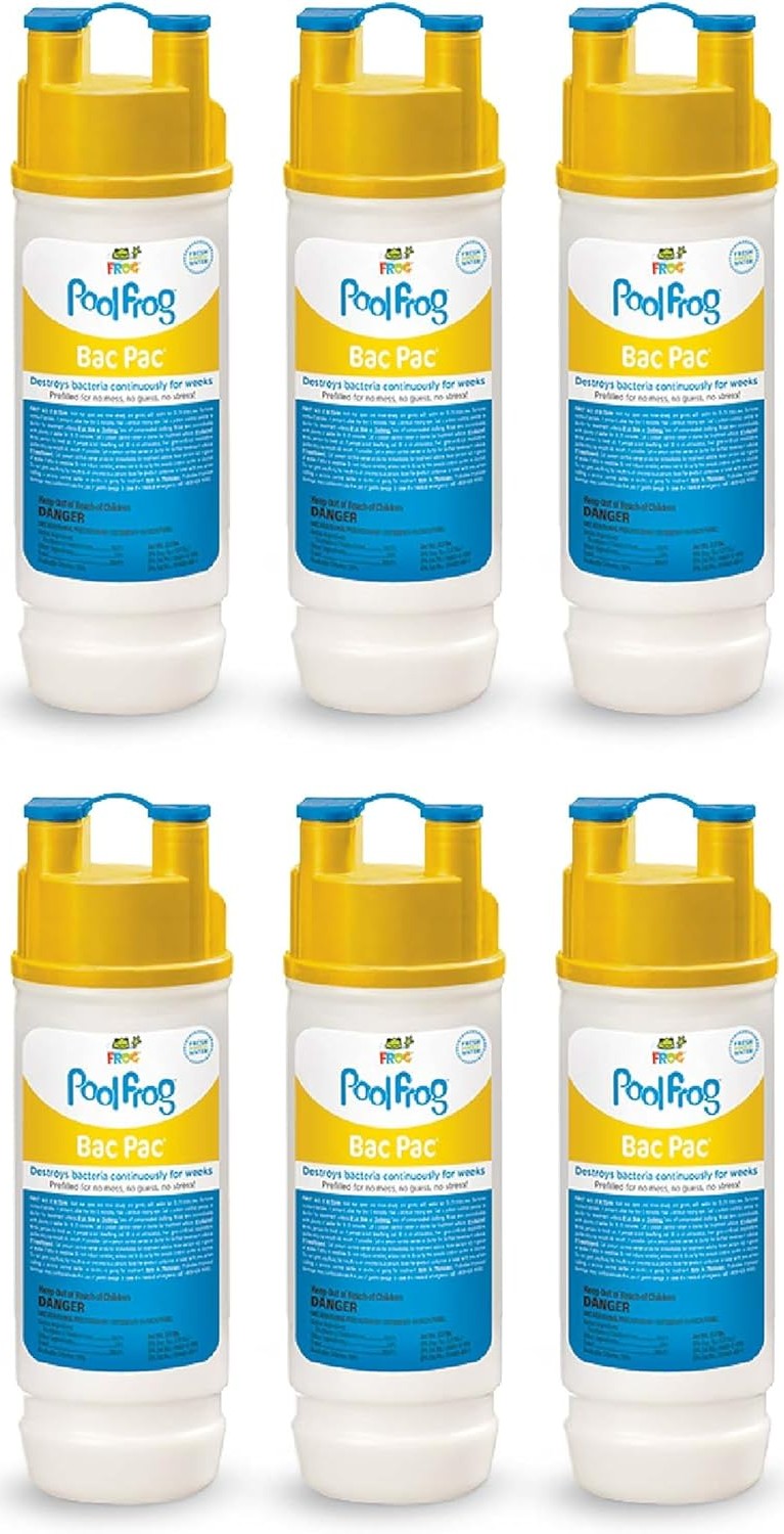 Frog Bac Pac Replacement Chlorine Cartridges - 6 pack