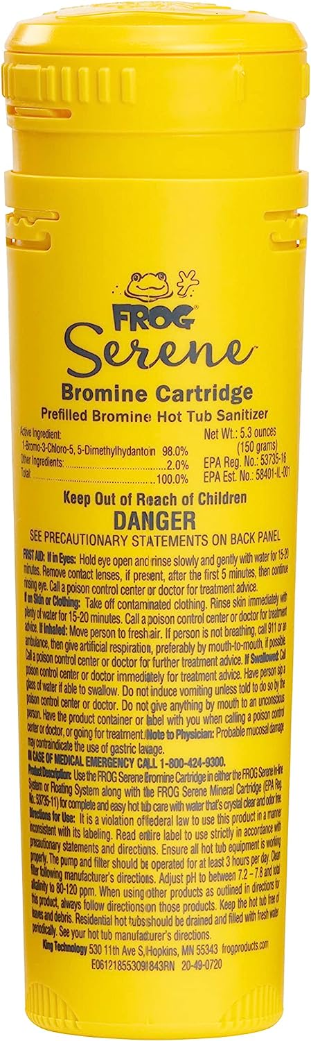 FROG Serene Cartridge Kit - Includes 1 Mineral Cartridge plus 3 Bromine Cartridges