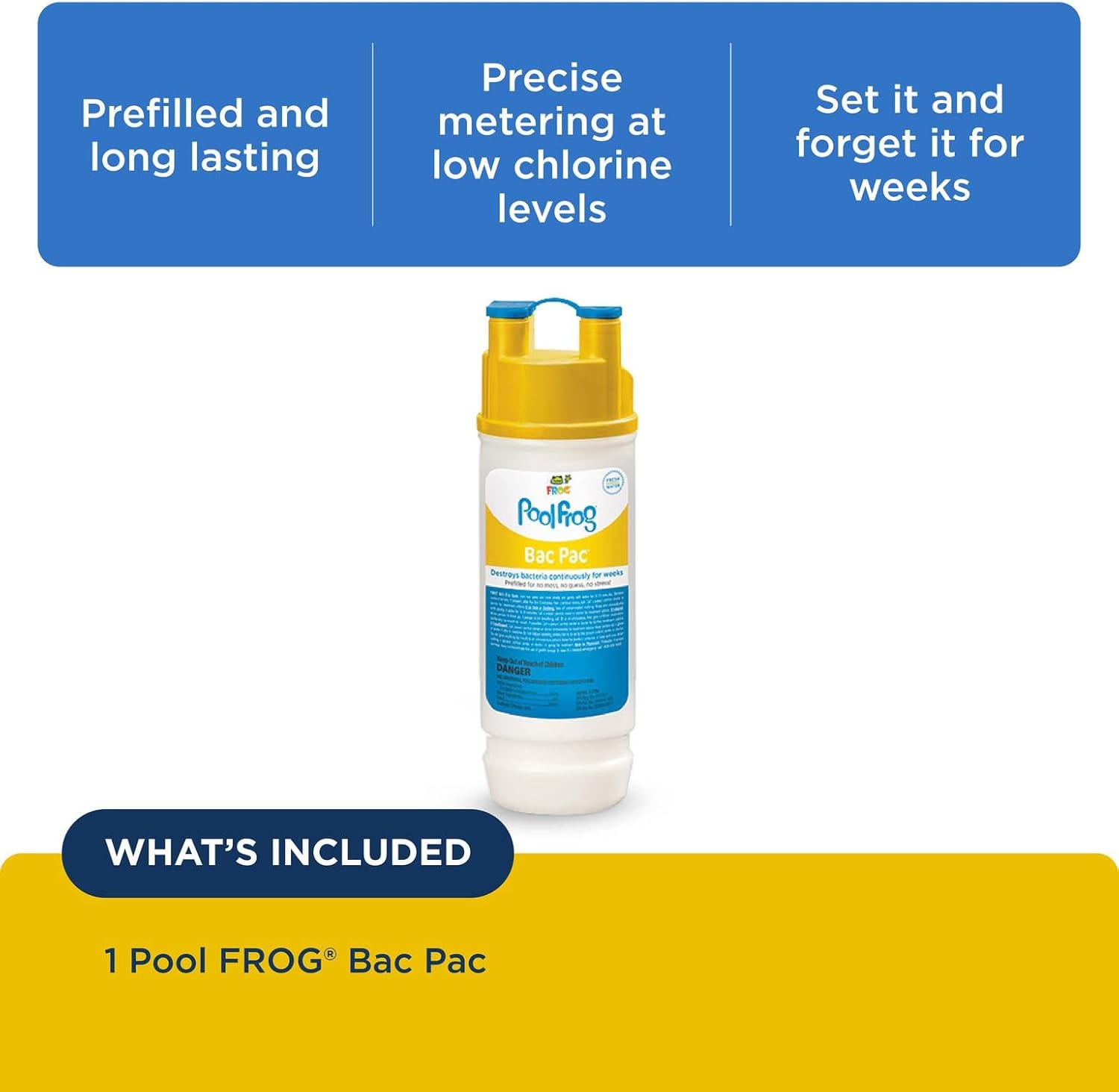 Pool FROG Bac Pac Chlorine Cartridge