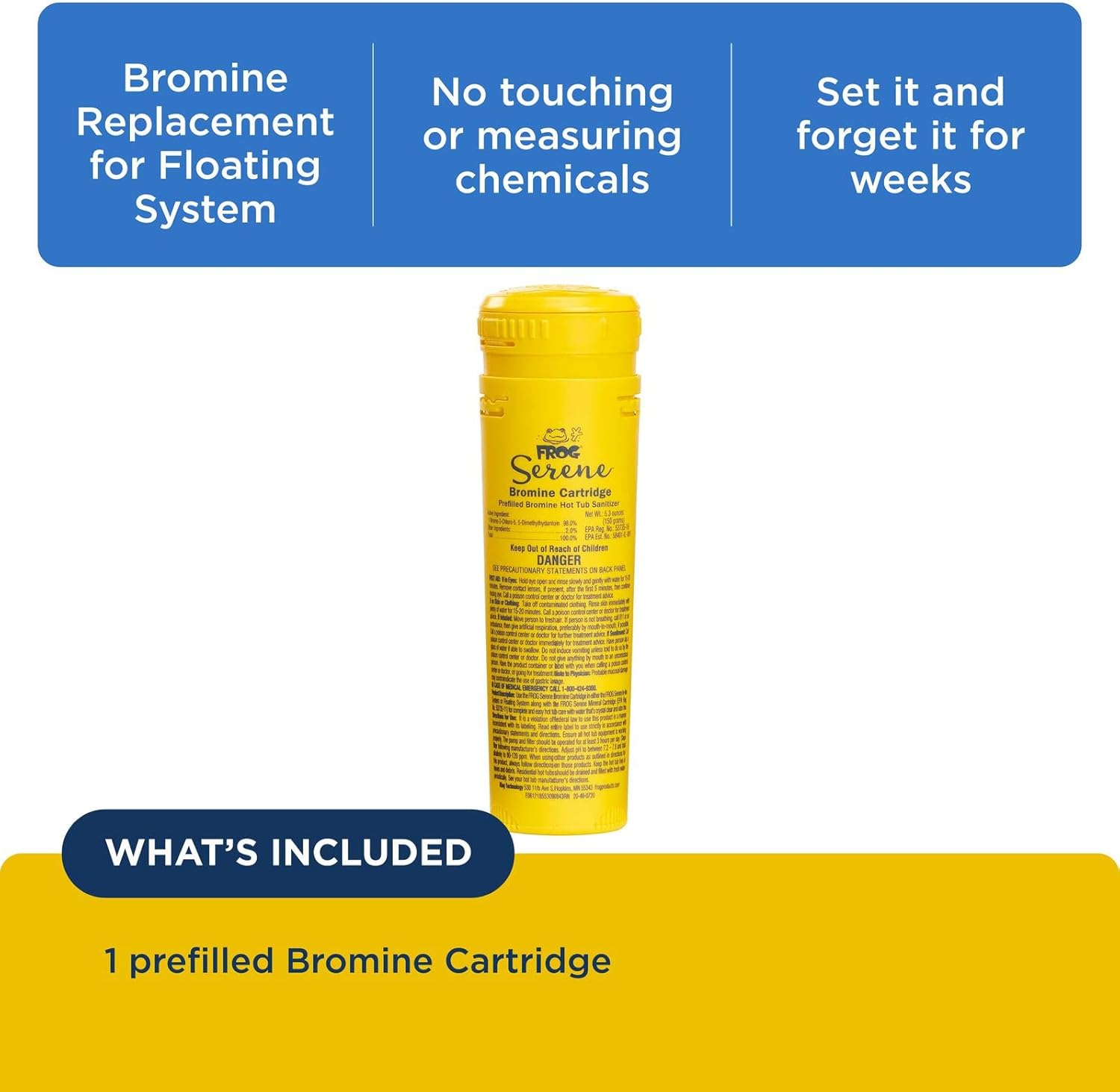Spa Frog Serene Bromine Cartridge