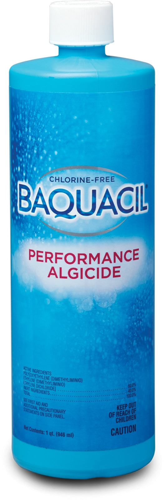 BAQUACIL Performance Algicide 32 oz bottle, non-foaming pool algaecide