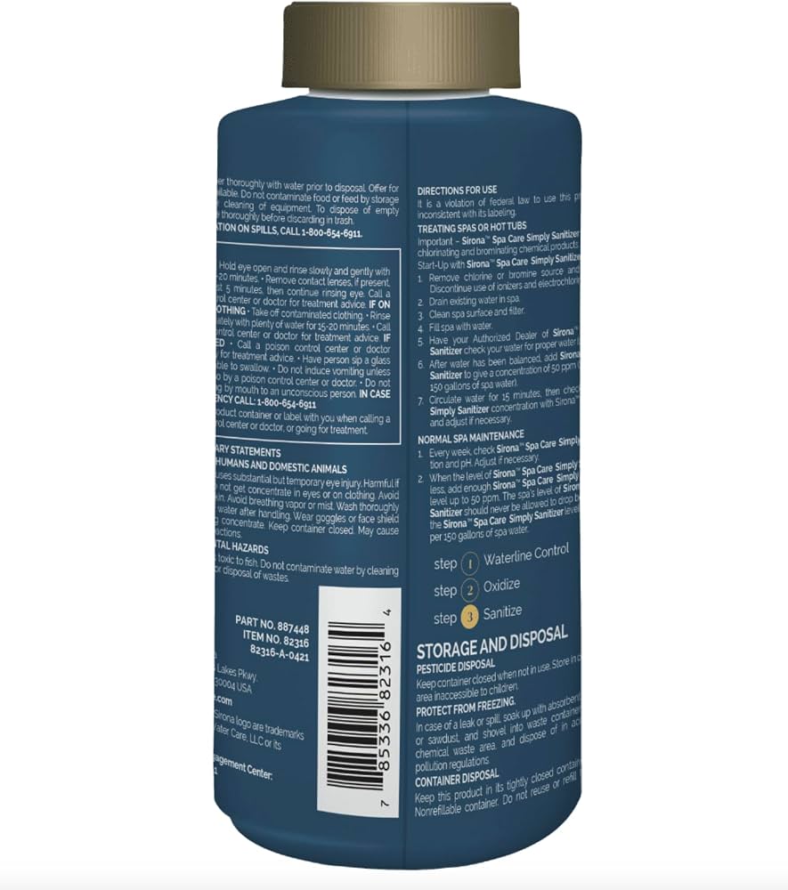 Sirona™ Spa Care Simply Oxidizer -32 fl oz