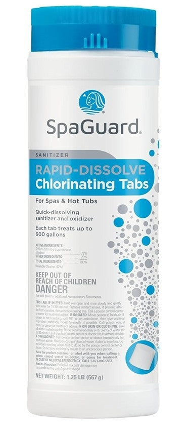 SpaGuard Rapid-Dissolve Chlorinating Tabs
