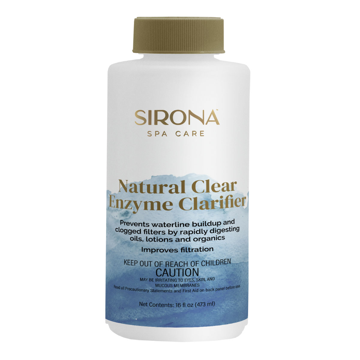 Sirona Spa Care Natural Clear Enzyme Clarifier 16 oz bottle