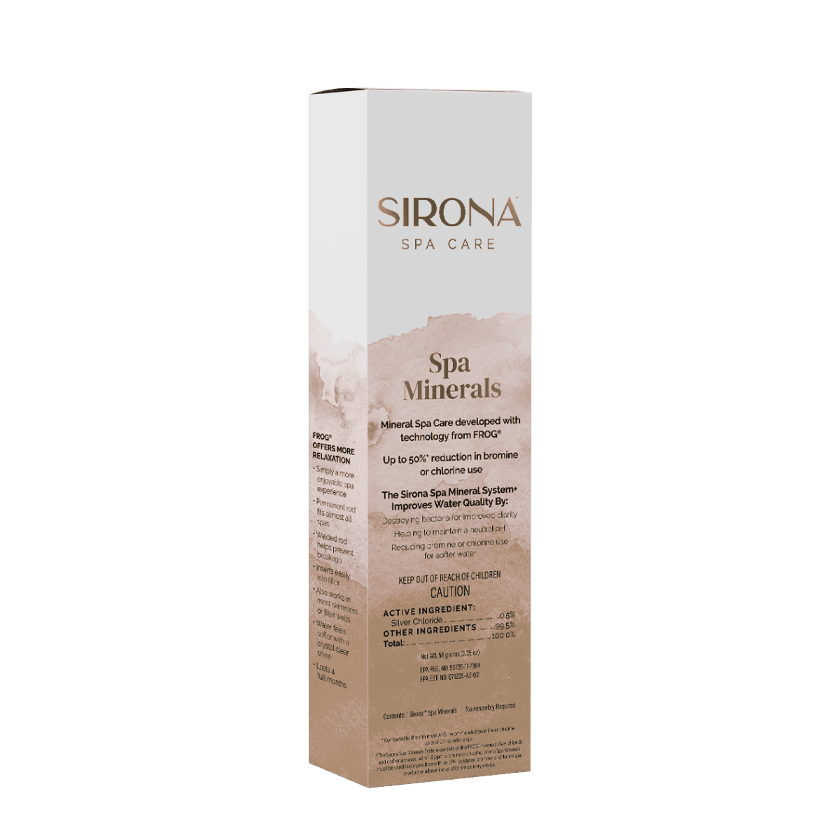 Sirona Spa Care Spa Minerals mineral sanitizer cartridge for hot tubs
