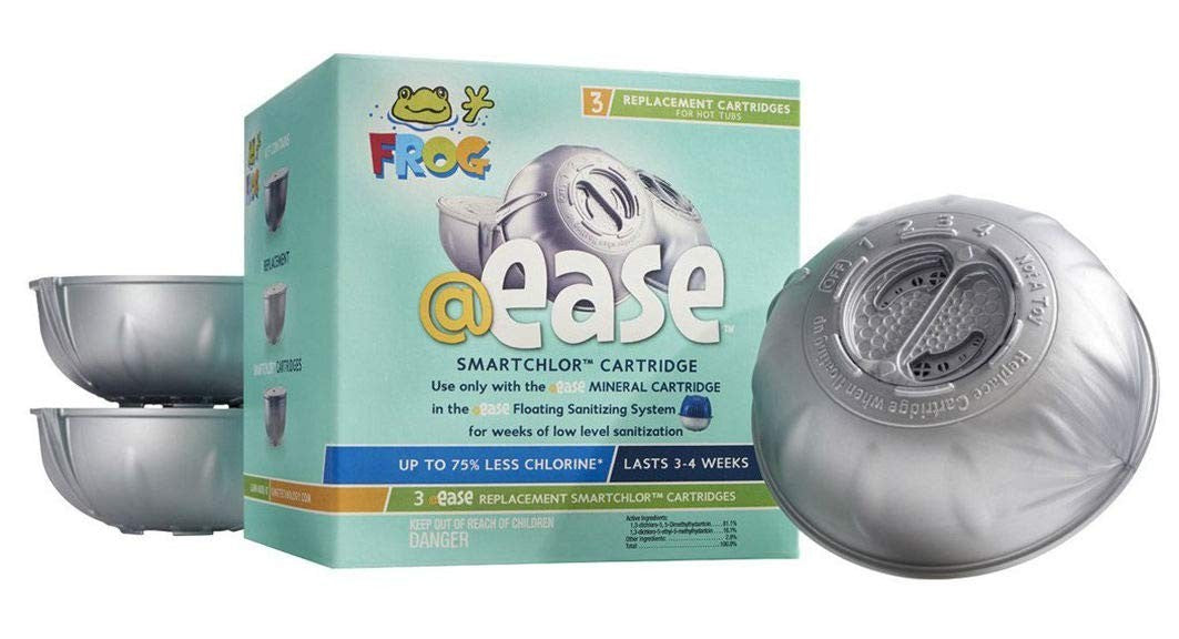 FROG @ease SmartChlor Cartridge Refill 3 pack for use with FROG Floating Sanitizing System